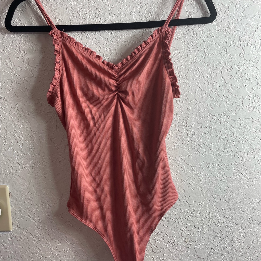 Volcom Ribbed Bodysuit Sz Xs